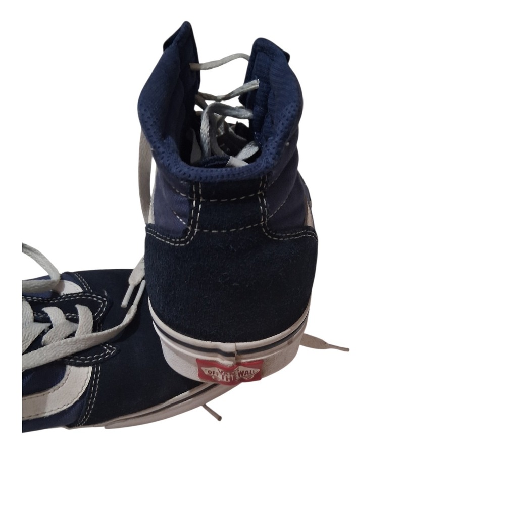 VANS Size 10 Sk8-Hi Off The Wall Blue VN0A32R2MXQ - Picture 4 of 14